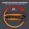 imageihuan Hand Warmers Rechargeable 10000mAh Portable Hand Wamers Reusable Electric Hand Heater Hot Hand Pocket Heater for Outdoor Camping and Hiking