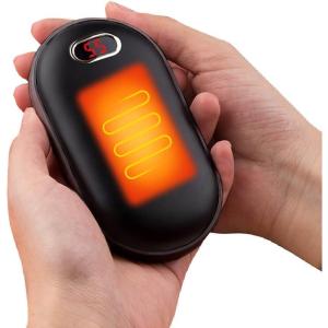 imageihuan Hand Warmers Rechargeable 10000mAh Portable Hand Wamers Reusable Electric Hand Heater Hot Hand Pocket Heater for Outdoor Camping and Hiking