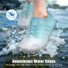 imageWater Shoes for Men Women QuickDry Barefoot Aquashoes for Beach Swim Water Sports Like Surf Kayak Yoga Water Park Blue