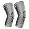 imageKnee Brace for Women Men 2pack Knee Sleeves Support for Weightlifting Running Workout Sports Compression Material Provides Support and Pain Relief for Meniscus Injuries ArthritisGray