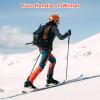 imageihuan Winter Waterproof Gloves Snow Ski for Women MenCold Weather Warm Thermal Touchscreen for Running CyclingGrey