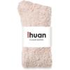 imageihuan Gifts Fuzzy ampamp Cozy Socks Warm Fluffy Cloud Sock For Women Comfy Winter Plush Sleeping Slipper Socks  Super Soft MicrofiberOatmeal