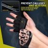 imageihuan New Weight Lifting Gym Workout Gloves Men ampamp Women Great for Weightlifting Exercise Training FitnessLeopard