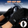 imageihuan Thermal Winter Gloves for Men Women Cold Weather Touchscreen Gloves for Running Cycling Hiking DrivingBlack