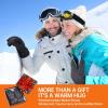 imageihuan Winter Waterproof Skiing Gloves for Men ampamp Women Cold Weather Thermal Gloves with Touchscreen Fingers Windproof Snowboarding Running Cycling Driving Hiking Motorcycle MotorcyclingGrey