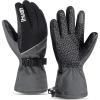 imageihuan Winter Waterproof Ski Gloves for Men ampamp Women 30 Thermal Gloves Touch Screen Warm for Skiing Cycling Motorcycle RunningGrey