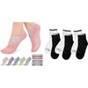 image:imageihuan 6 Pairs Pilates Yoga Socks for Women 6 Pairs Womens Cute Ruffle Ankle Socks With Polka Dot
