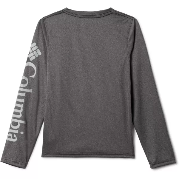 Columbia Boy's Terminal Tackle Heather Long Sleeve
