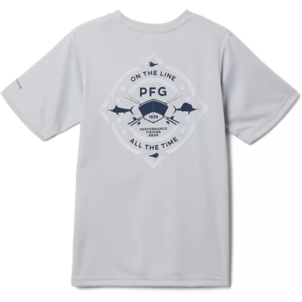 Columbia Boy's Terminal Tackle PFG Graphic Short Sleeve