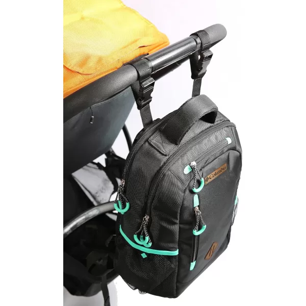 Columbia Carson Pass Backpack Diaper Bag - Large, Black
