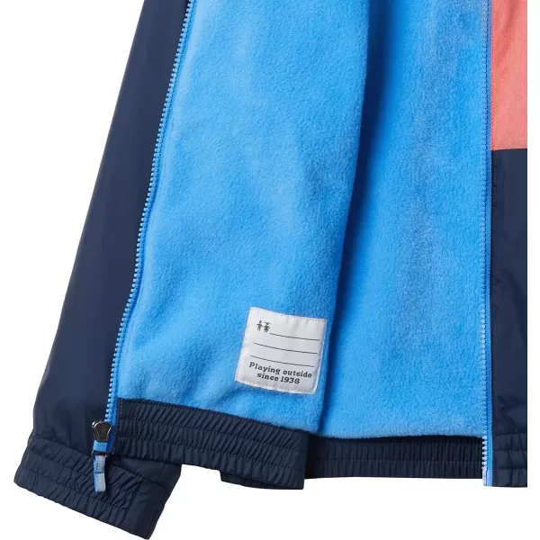 Columbia Girls' Side Hill Lined Windbreaker