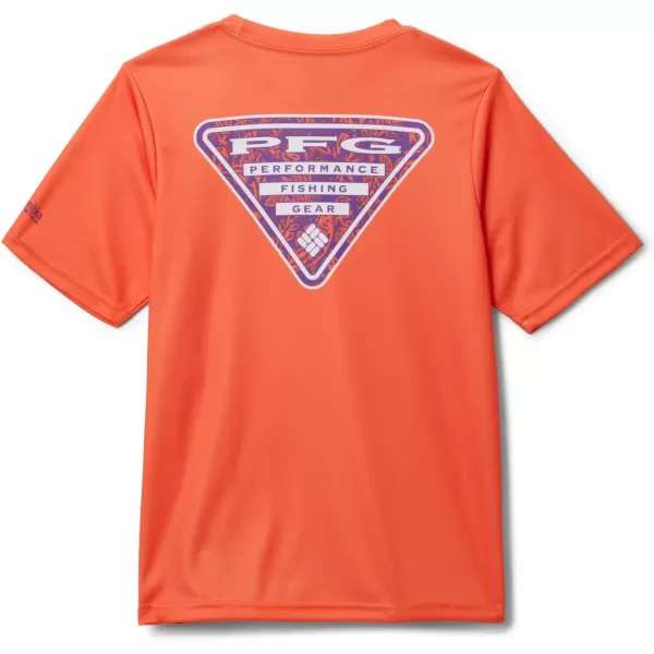 Columbia Kids' Collegiate Terminal Tackle Short Sleeve Shirt