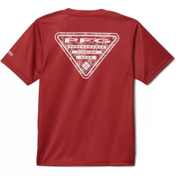 Columbia Kids' Collegiate Terminal Tackle Short Sleeve Shirt