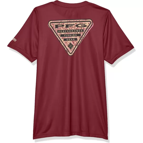 Columbia Kids' Collegiate Terminal Tackle Short Sleeve Shirt