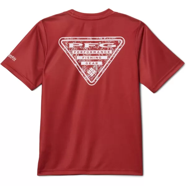 Columbia Kids' Collegiate Terminal Tackle Short Sleeve Shirt
