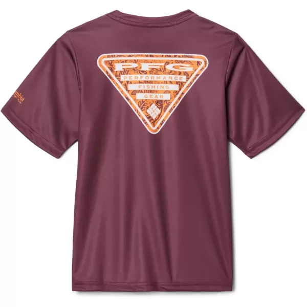 Columbia Kids' Collegiate Terminal Tackle Short Sleeve Shirt