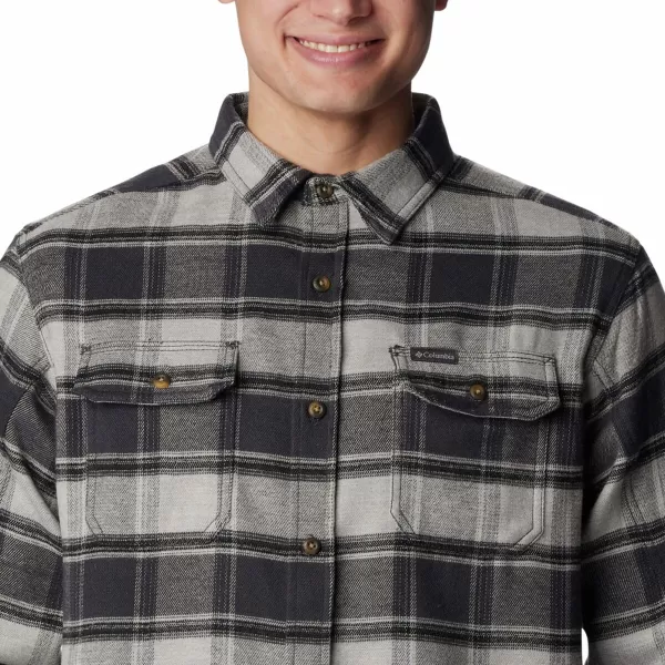 Columbia Men's Deschutes River Heavyweight Flannel, Insulated, Classic Fit