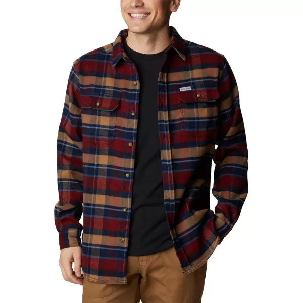 Columbia Men's Deschutes River Heavyweight Flannel, Insulated, Classic Fit