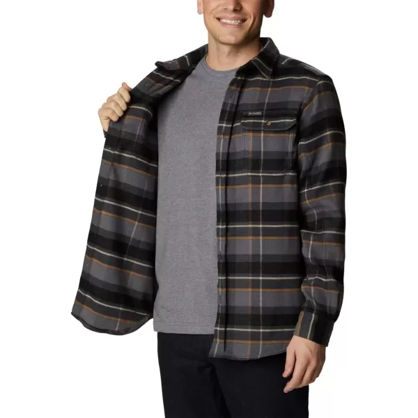 Columbia Men's Deschutes River Heavyweight Flannel, Insulated, Classic Fit