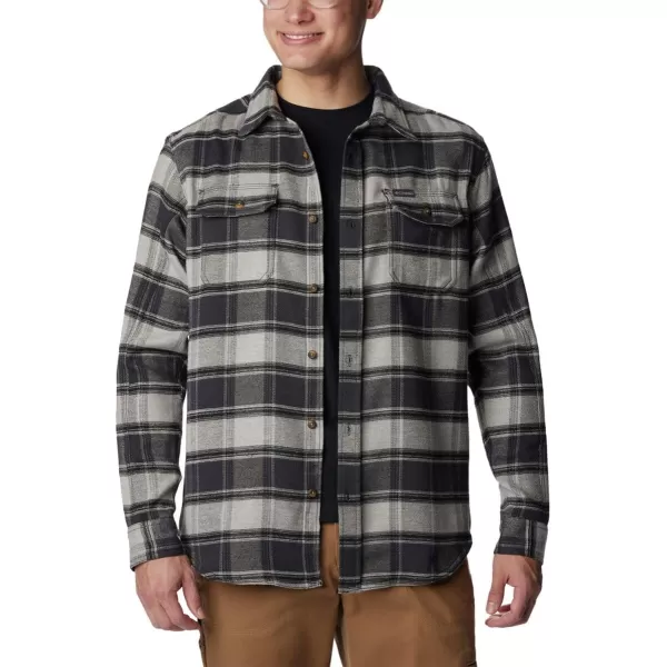 Columbia Men's Deschutes River Heavyweight Flannel, Insulated, Classic Fit