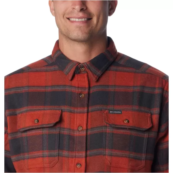 Columbia Men's Deschutes River Heavyweight Flannel, Insulated, Classic Fit