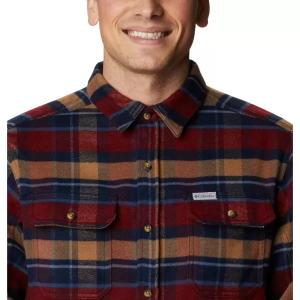 Columbia Men's Deschutes River Heavyweight Flannel, Insulated, Classic Fit