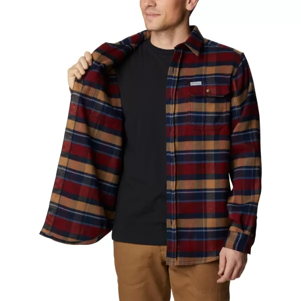 Columbia Men's Deschutes River Heavyweight Flannel, Insulated, Classic Fit