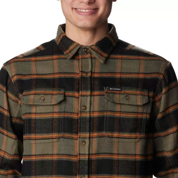 Columbia Men's Deschutes River Heavyweight Flannel, Insulated, Classic Fit