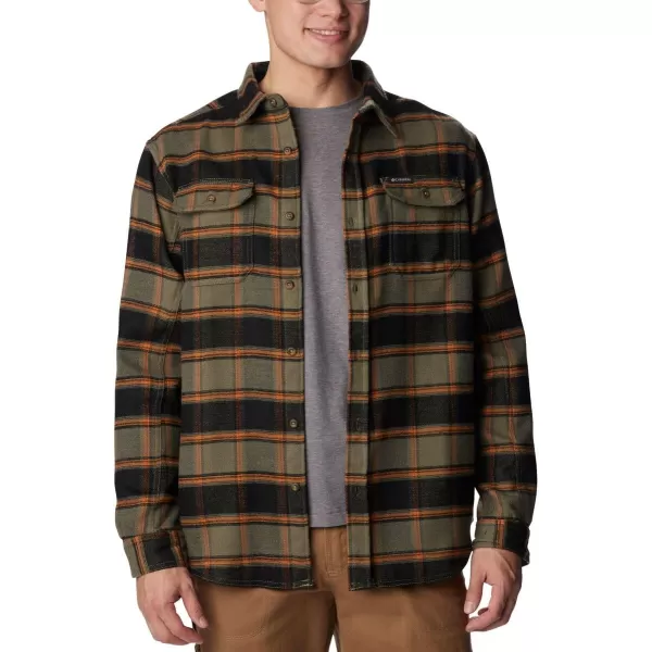 Columbia Men's Deschutes River Heavyweight Flannel, Insulated, Classic Fit