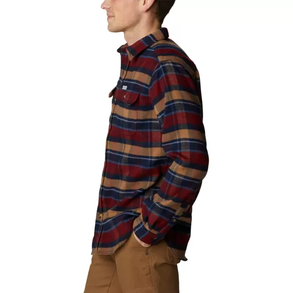 Columbia Men's Deschutes River Heavyweight Flannel, Insulated, Classic Fit