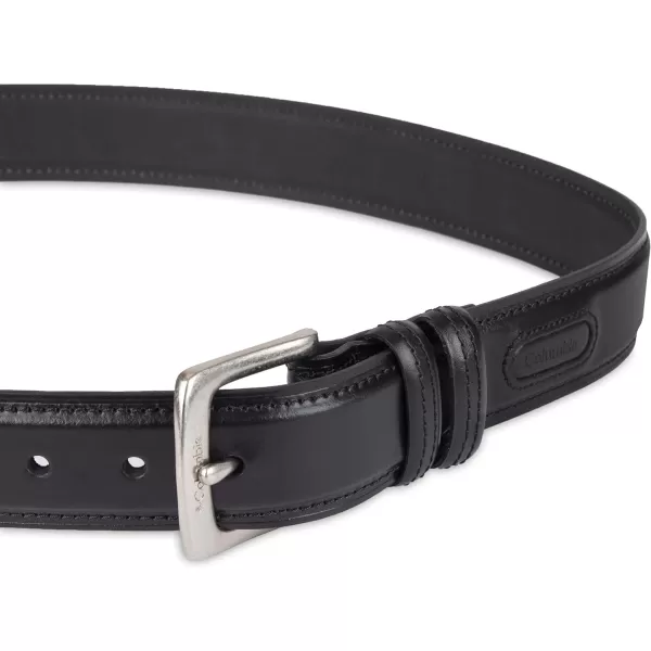 Columbia Men's Double Loop Belt-Casual Dress with Single Prong Buckle for Jeans Khakis