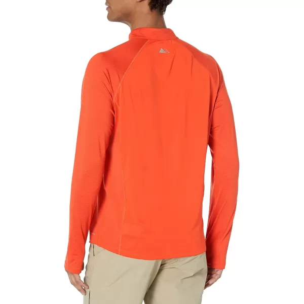 Columbia Men's Endless Trail 1/2 Zip Mesh Long Sleeve