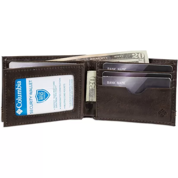 Columbia Men's Extra Capacity Slimfold Wallet