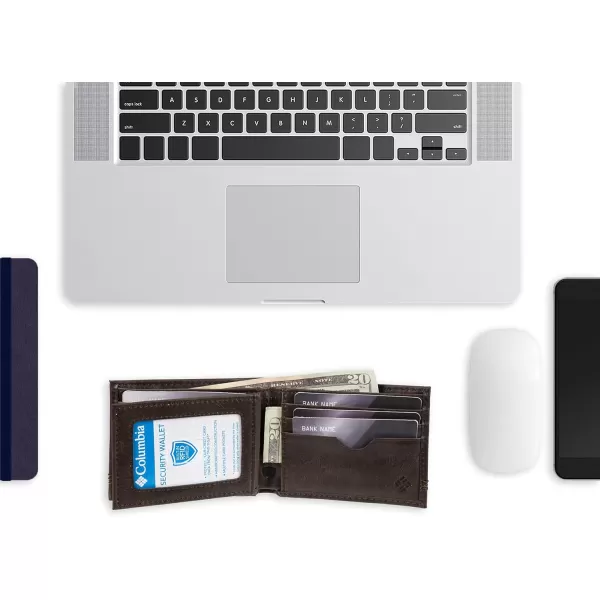Columbia Men's Extra Capacity Slimfold Wallet