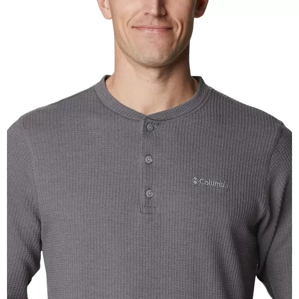 Columbia Men's Pine Peak Waffle Long Sleeve Henley