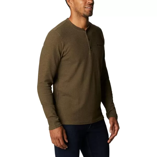 Columbia Men's Pine Peak Waffle Long Sleeve Henley