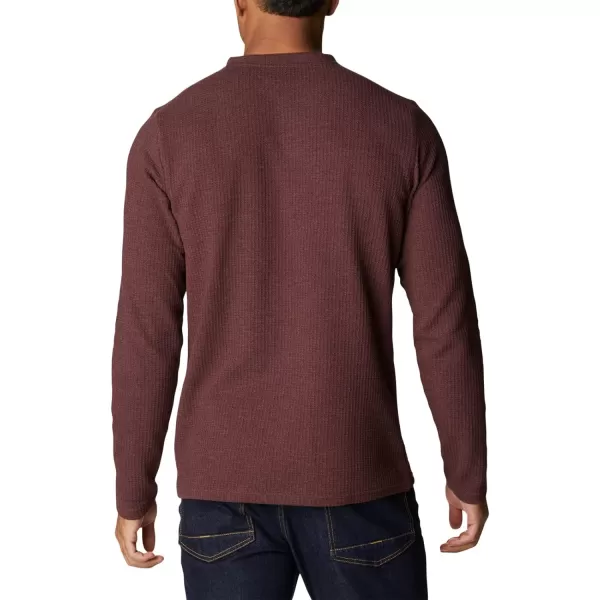 Columbia Men's Pine Peak Waffle Long Sleeve Henley