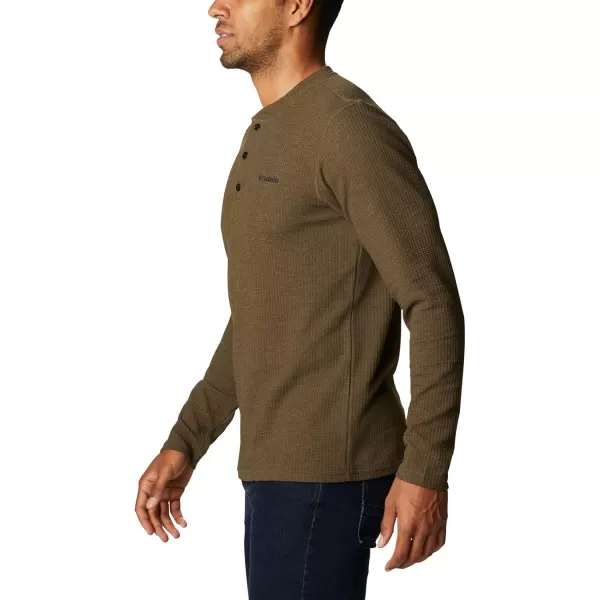 Columbia Men's Pine Peak Waffle Long Sleeve Henley