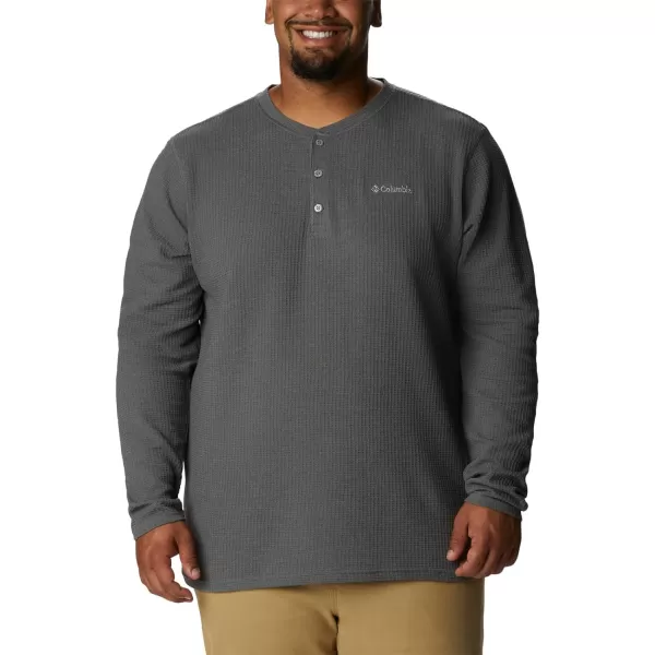 Columbia Men's Pine Peak Waffle Long Sleeve Henley