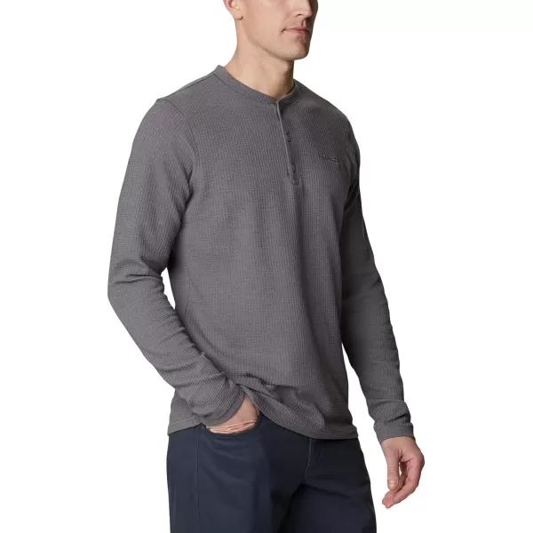 Columbia Men's Pine Peak Waffle Long Sleeve Henley
