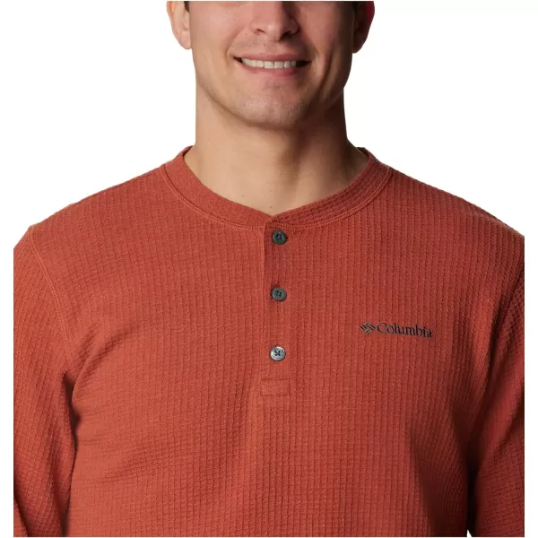 Columbia Men's Pine Peak Waffle Long Sleeve Henley