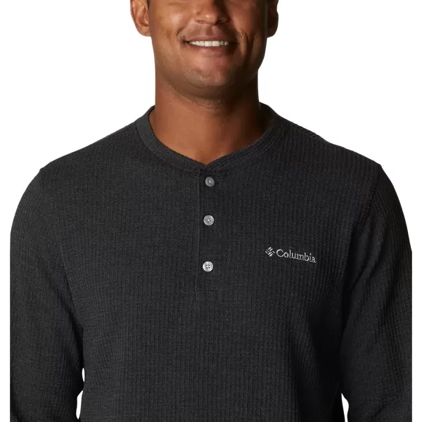 Columbia Men's Pine Peak Waffle Long Sleeve Henley