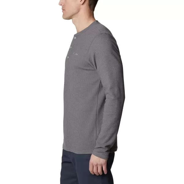 Columbia Men's Pine Peak Waffle Long Sleeve Henley