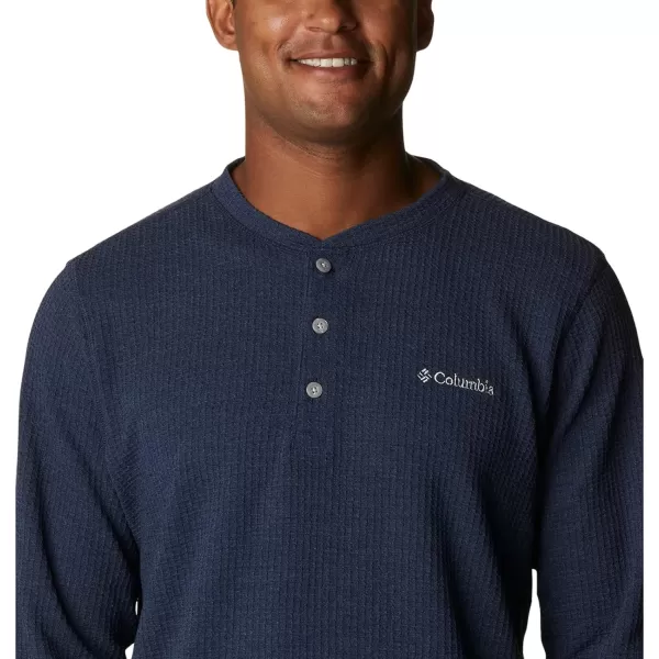 Columbia Men's Pine Peak Waffle Long Sleeve Henley