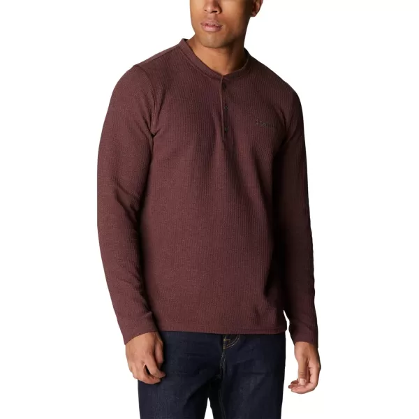 Columbia Men's Pine Peak Waffle Long Sleeve Henley