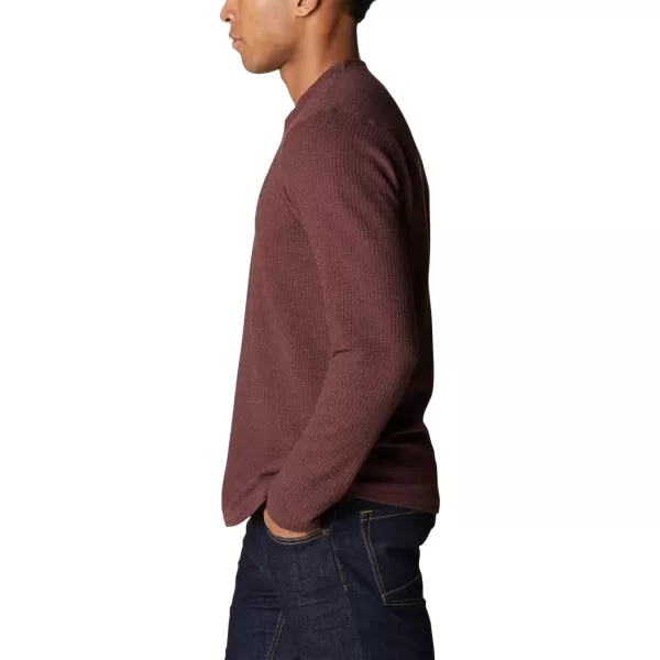 Columbia Men's Pine Peak Waffle Long Sleeve Henley