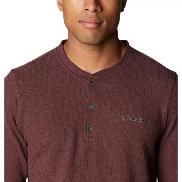 Columbia Men's Pine Peak Waffle Long Sleeve Henley