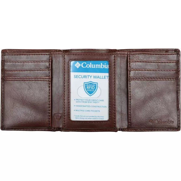 Columbia Men's RFID Trifold Wallet