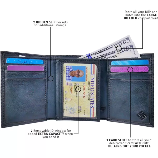 Columbia Men's RFID Trifold Wallet