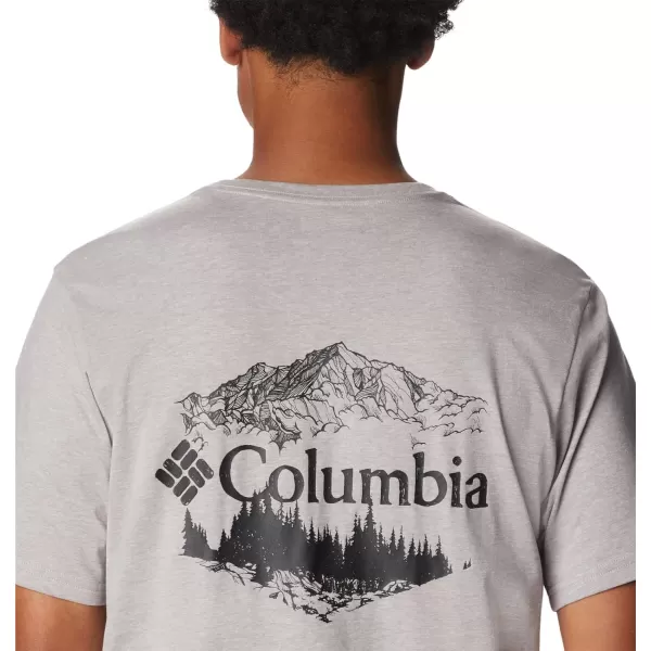 Columbia Men's Rockaway River Back Graphic Short Sleeve Tee